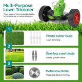 Cordless Lawn Trimmer Multi-Blade Telescopic Edger 12
