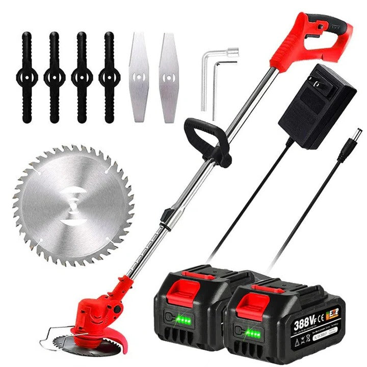 Cordless Lawn Trimmer Multi-Blade Telescopic Edger 4