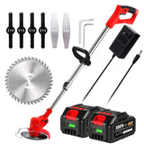 Cordless Lawn Trimmer Multi-Blade Telescopic Edger 4