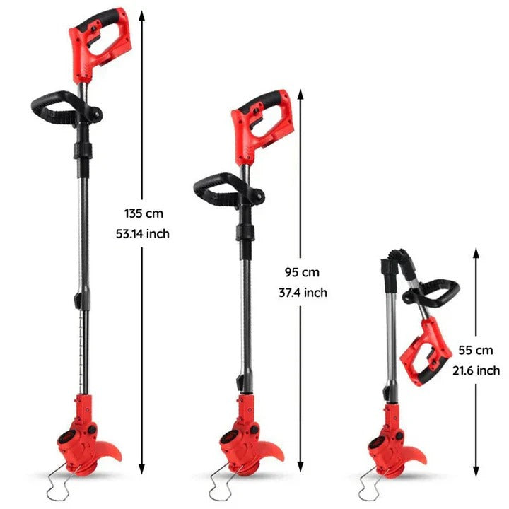 Cordless Lawn Trimmer Multi-Blade Telescopic Edger 8