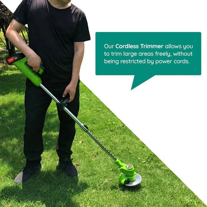 Cordless Lawn Trimmer Multi-Blade Telescopic Edger 9