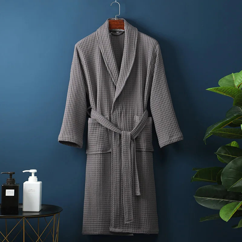 CozyCotton - Premium Cotton Bathrobe for Men & Women