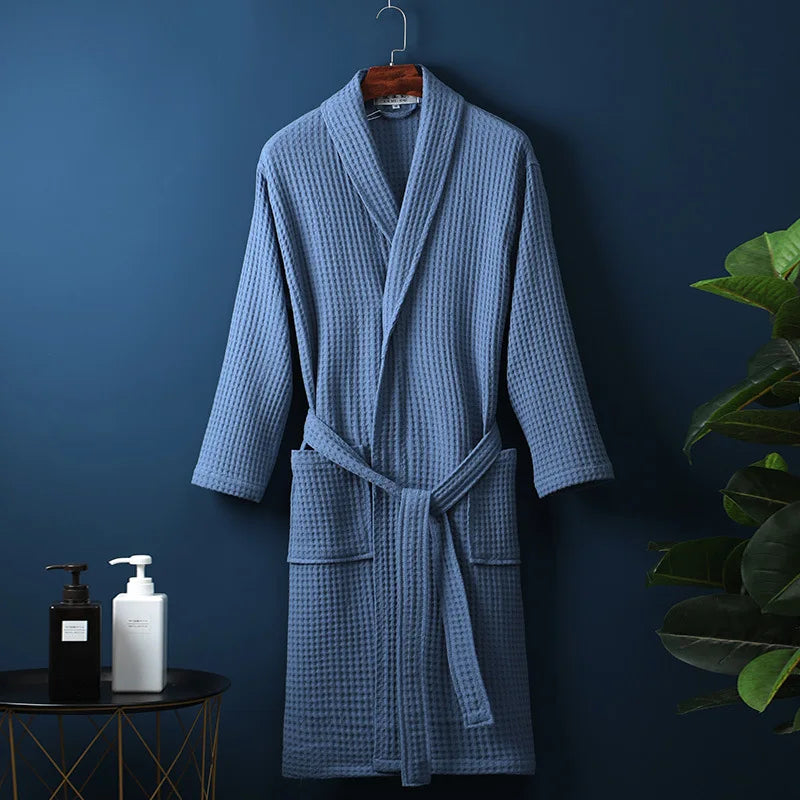 CozyCotton - Premium Cotton Bathrobe for Men & Women