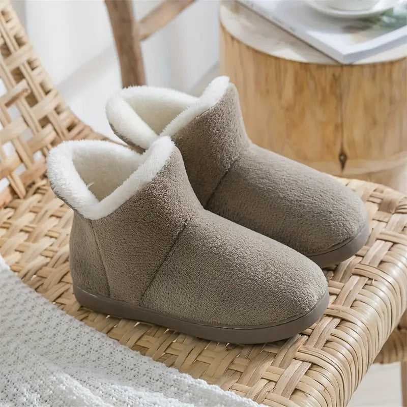 CozyHome - Women's Warm Bootie Slippers with Plush Lining