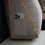 CozyNest - Ergonomic Reading Pillow for Bed & Backrest Comfort