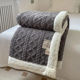 CozyNest - Reversible Sherpa Blanket for Ultimate Comfort