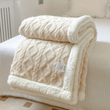 CozyNest - Reversible Sherpa Blanket for Ultimate Comfort