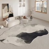 Cozy Modern Abstract Area Rug - Soft Non-Slip Carpet for Home