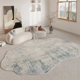 Cozy Modern Abstract Area Rug - Soft Non-Slip Carpet for Home