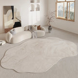 Cozy Modern Abstract Area Rug - Soft Non-Slip Carpet for Home
