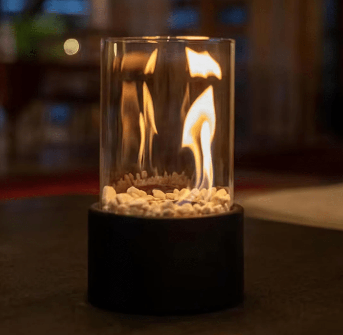 Cozy Portable Smokeless Fire Pit Tabletop - Vent-Free Design