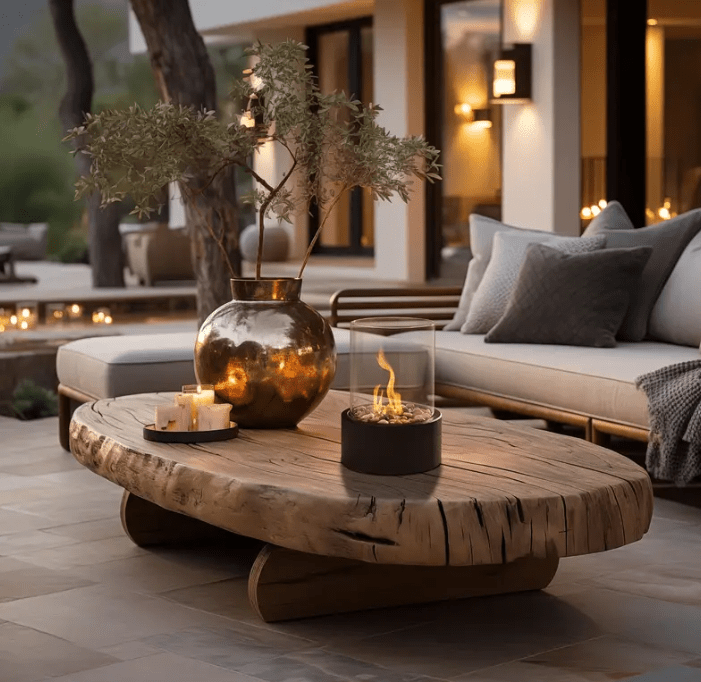 Cozy Portable Smokeless Fire Pit Tabletop - Vent-Free Design