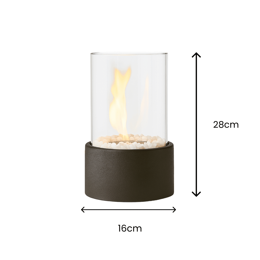 Cozy Portable Smokeless Fire Pit Tabletop - Vent-Free Design