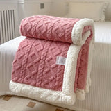 Cozy Snuggle - Reversible Lightweight Sherpa Blanket for Ultimate Comfort