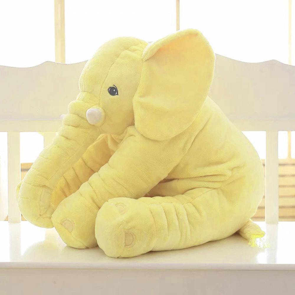 Cuddly Jumbo Elephant Plush Toy - Soft 60cm Pillow for Kids