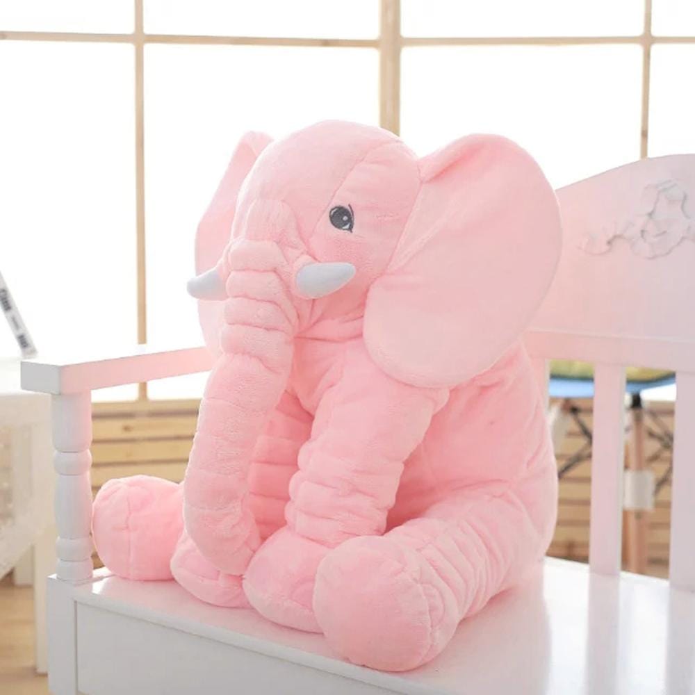 Cuddly Jumbo Elephant Plush Toy - Soft 60cm Pillow for Kids