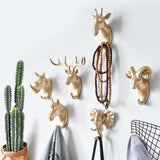 Decorative Animal Wall Hooks - Stylish Key Holder for Wall