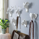 Decorative Animal Wall Hooks - Stylish Key Holder for Wall