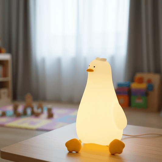 Dimmable LED Night Light - BPA-Free Silicone Night Lamp for Kids