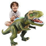 DinoRover - Remote Control Dinosaur Toy with Walking Action & Roaring Sounds