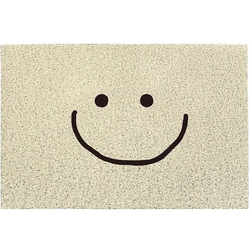 Durable Emoji Design Doormat - Fun Indoor Outdoor Welcome Mat