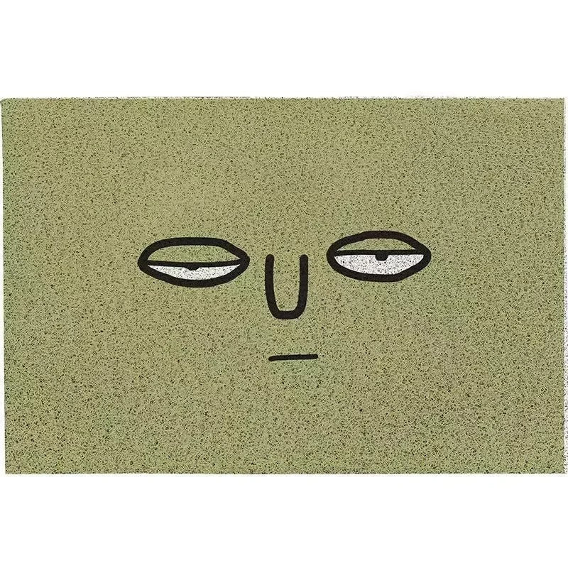 Durable Emoji Design Doormat - Fun Indoor Outdoor Welcome Mat