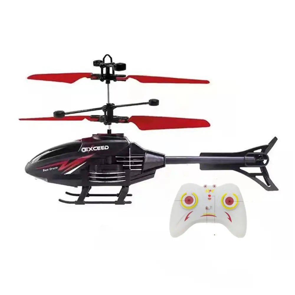 Easy Control Mini Helicopter for Kids - Rechargeable & Stable Flight
