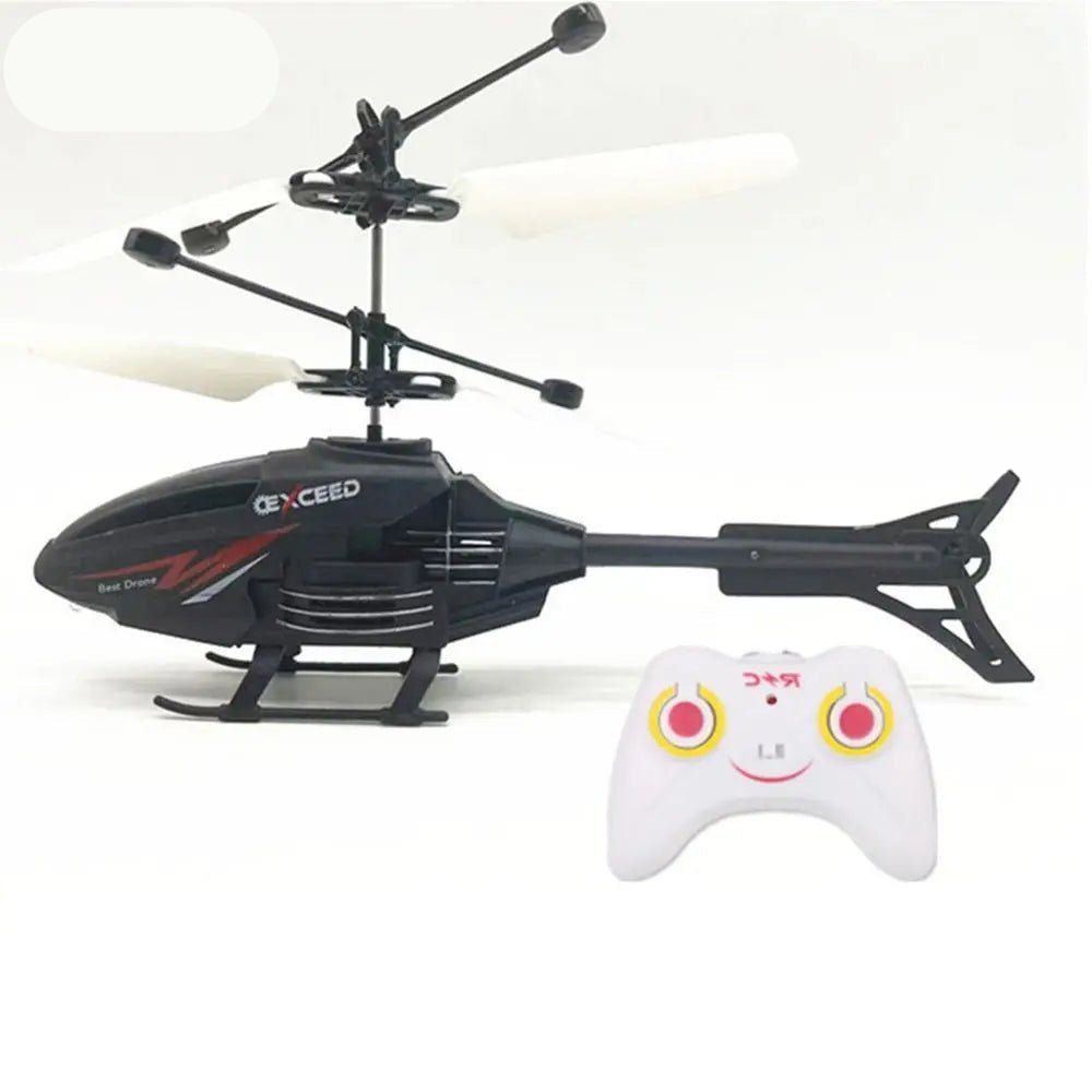 Easy Control Mini Helicopter for Kids - Rechargeable & Stable Flight