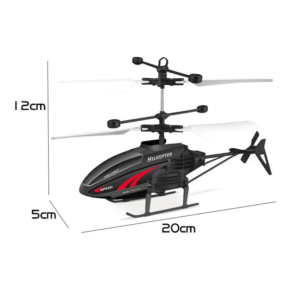 Easy Control Mini Helicopter for Kids - Rechargeable & Stable Flight