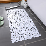 Eco-Friendly Non-Slip Pebble Bath Mat for Safe Relaxation