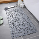 Eco-Friendly Non-Slip Pebble Bath Mat for Safe Relaxation
