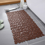 Eco-Friendly Non-Slip Pebble Bath Mat for Safe Relaxation