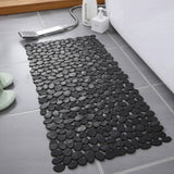 Eco-Friendly Non-Slip Pebble Bath Mat for Safe Relaxation