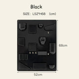 Eco-Friendly Wall Hanging Storage Organizer with Multi-Functional Hooks