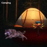 EcoGuard - Solar-Powered 360-Degree Motion-Activated Animal Repeller