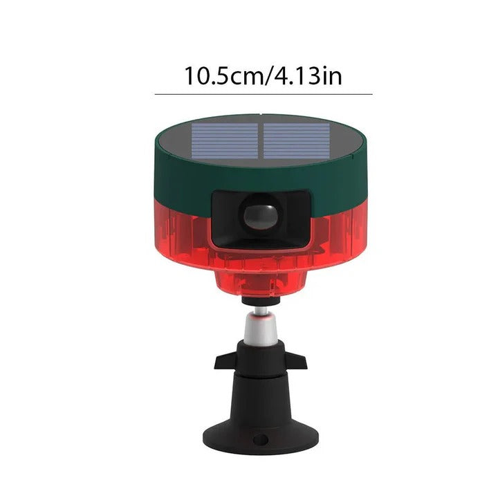 EcoGuard - Solar-Powered 360-Degree Motion-Activated Animal Repeller