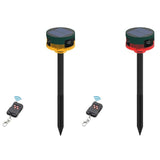 EcoGuard - Solar-Powered 360-Degree Motion-Activated Animal Repeller