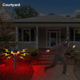 EcoGuard - Solar-Powered 360-Degree Motion-Activated Animal Repeller