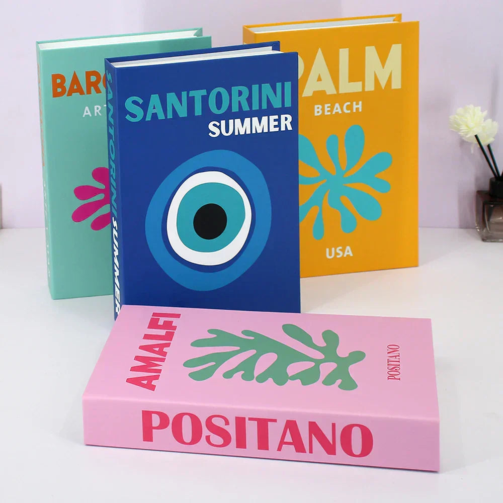 Elegant Faux Decorative Books - Stylish Fake Books Decor for Home