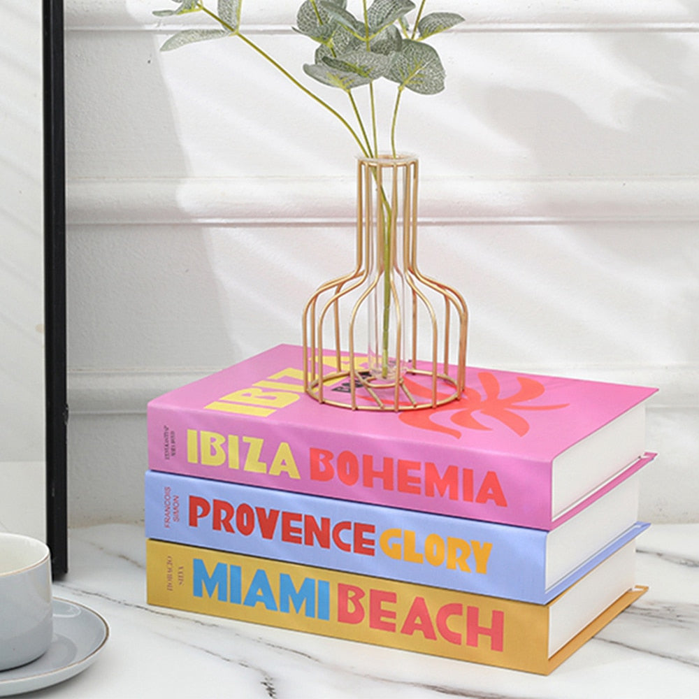 Elegant Faux Decorative Books - Stylish Fake Books Decor for Home