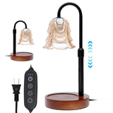 Elegant Flower Dimmable Candle Warmer Lamp with Timer