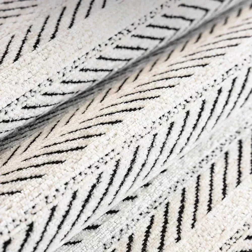 Elegant Herringbone Sofa Cover - Soft Microfiber Slipcover for Stylish Protection