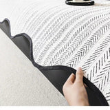Elegant Herringbone Sofa Cover - Soft Microfiber Slipcover for Stylish Protection