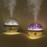 Elegant USB Rechargeable Essential Oil Diffuser with LED Light