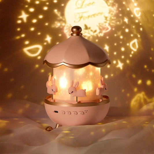 Enchanted Star Projector - Adjustable Galaxy Night Light with 360° Rotation