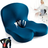 ErgoComfort - Ergonomic Memory Foam Seat Cushion for Pressure Relief