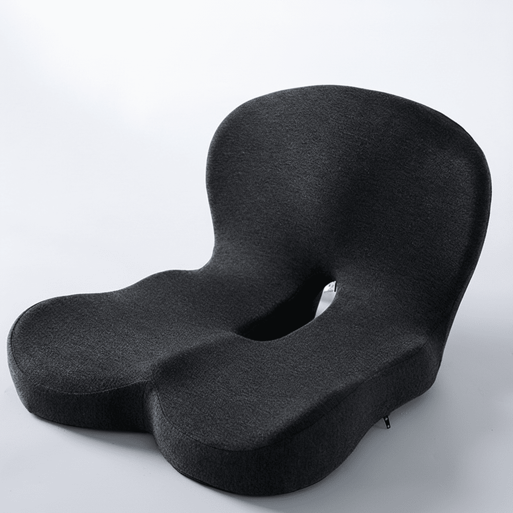 ErgoComfort Pad - Memory Foam Seat Cushion for Posture Support