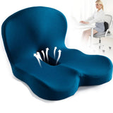 ErgoComfort Pad - Memory Foam Seat Cushion for Posture Support