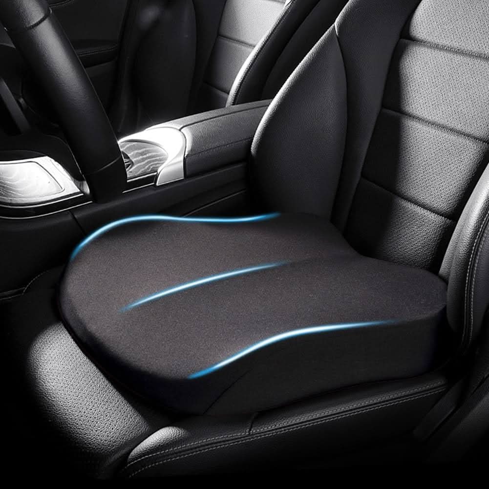 Ergonomic Car Seat Cushion - Elevate Comfort & Visibility