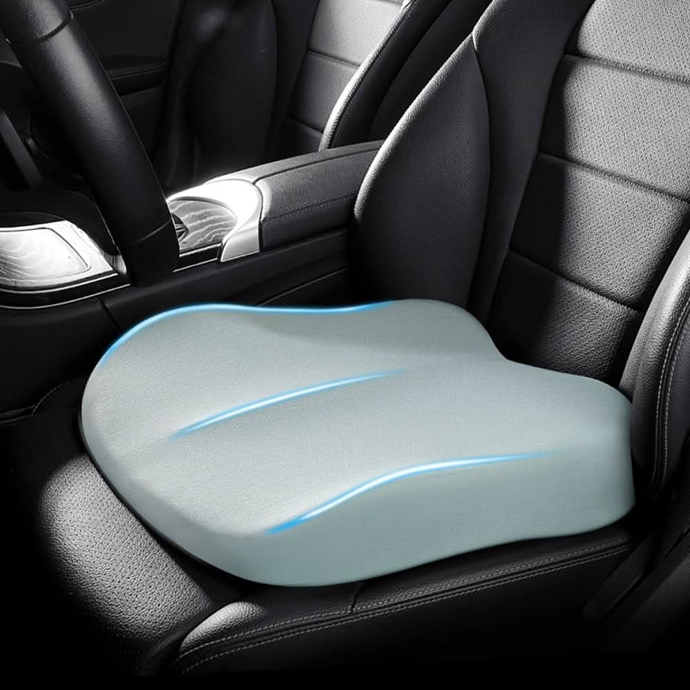 Ergonomic Car Seat Cushion - Elevate Comfort & Visibility